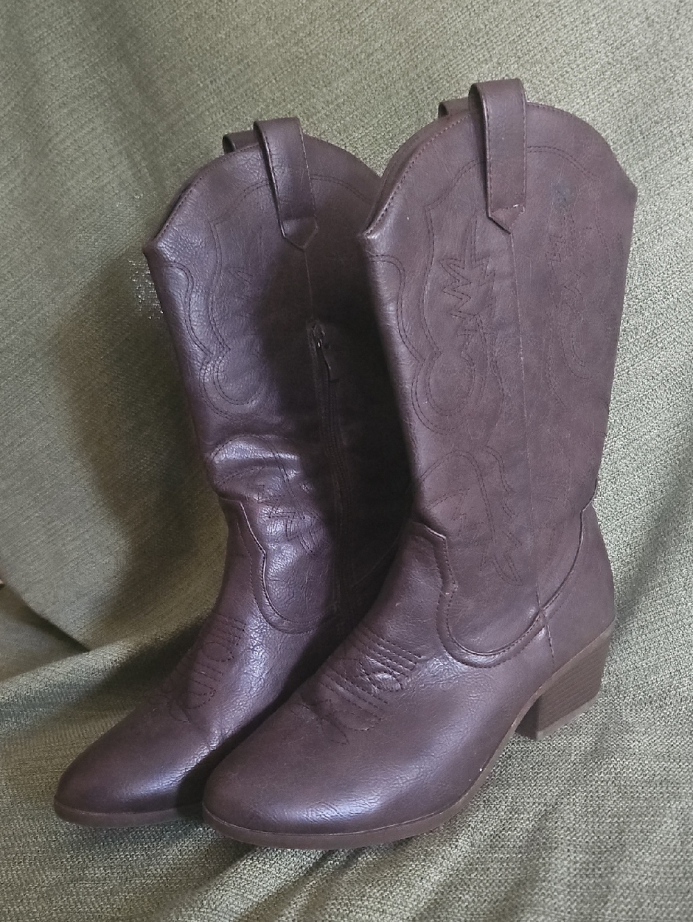 Women's Brown Western Cowboy Boots
